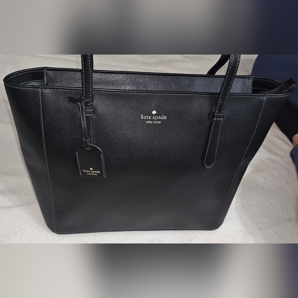 Kate Spade Medium Black Tote Bag - Picture 8 of 16